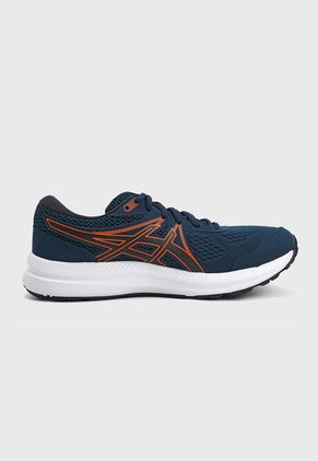 Tenis Running Azul-Blanco-Naranja asics Gel - Contend 8