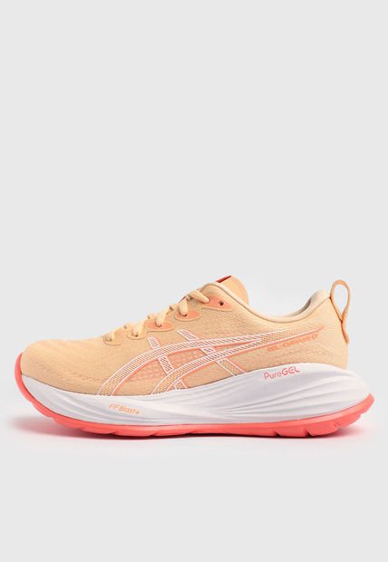 Tenis Running Naranja Claro-Coral asics GEL-Cumulus 27