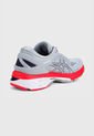 Tenis Running Gris-Blanco-Coral asics Gel-Kayano 26 de Asics