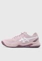 Tenis para Tennis Palo Rosa-Blanco-Vino asics GEL-Dedicate 8 de Asics