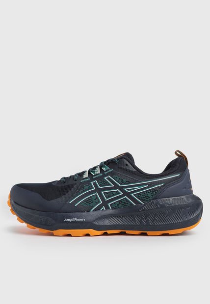 Tenis Trail Running Azul Navy-Mostaza asics Gel-Sonoma 8