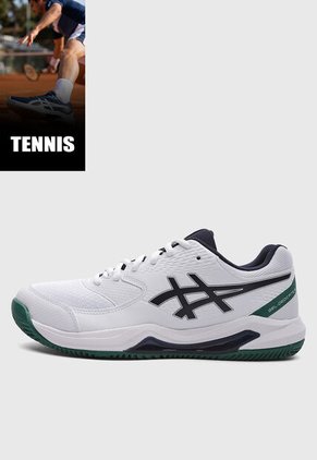 Tenis asics Gel - Dedicate 8 Clay Blanco