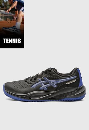 Tenis asics Gel Challenger 15 Clay Negro
