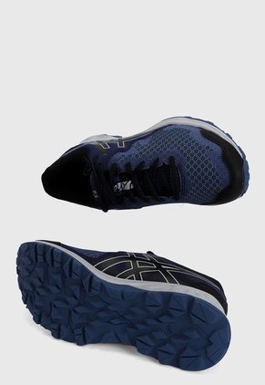 Tenis Running Azul-Negro-Gris asics Gel-Sogoma