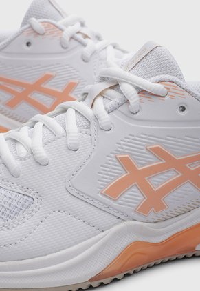Tenis para Tennis asics Gel-Dedicate 9 Clay Blanco