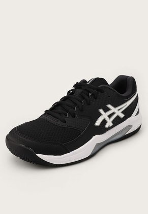 Tenis para Tennis Negro-Blanco asics GEL-Dedicate 8 Clay