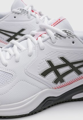 Tenis para Tennis asics Gel-Dedicate 9 Clay Blanco