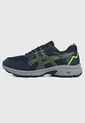 Tenis Running Azul-Verde-Gris asics de Asics