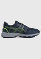 Tenis Running Azul-Verde-Gris asics de Asics