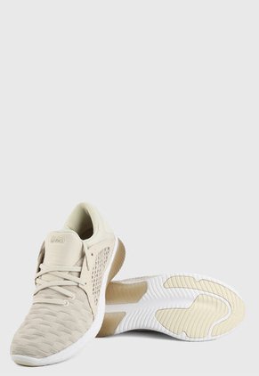 Tenis Running Beige-Blanco asics Gel-Kenun Knit Mx