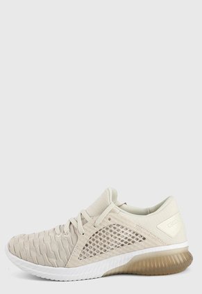 Tenis Running Beige-Blanco asics Gel-Kenun Knit Mx
