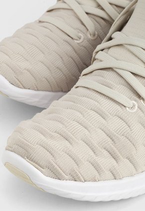 Tenis Running Beige-Blanco asics Gel-Kenun Knit Mx