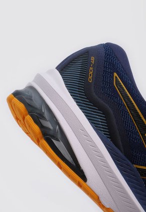 Tenis Running Azul-Blanco-Naranja asics GT 1000 11