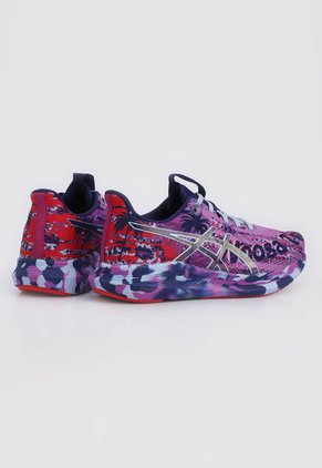 Tenis Running Violeta-Gris-Rojo asics Noosa Tri 14