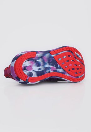 Tenis Running Violeta-Gris-Rojo asics Noosa Tri 14
