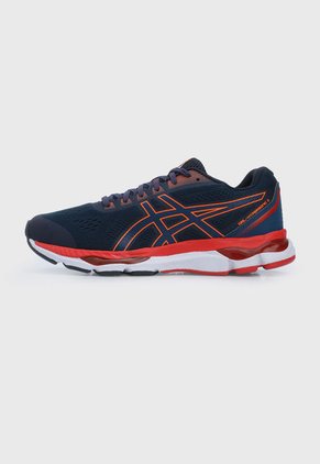 Tenis Running Azul-Naranja-Blanco asics Hypersonic 2