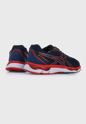 Tenis Running Azul-Naranja-Blanco asics Hypersonic 2