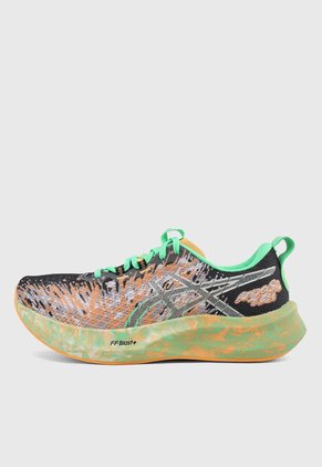 Tenis Running Negro-Verde-Naranja asics Noosa Tri 16