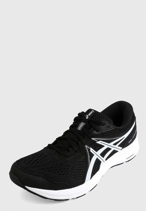 Tenis Running Negro-Blanco asics Gel-Contend 7