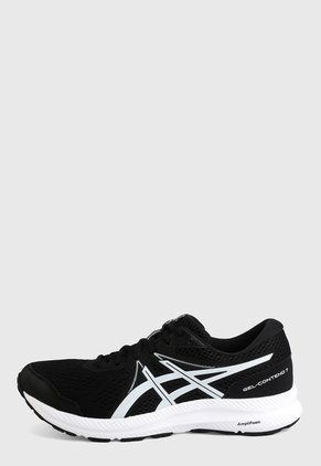 Tenis Running Negro-Blanco asics Gel-Contend 7
