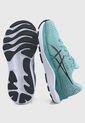 Tenis Running Verde-Blanco-Negro asics Gel Cumulus 25 de Asics