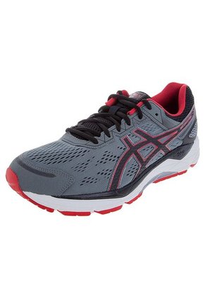 Running Gris-Rojo-Negro asics Gel-Fortitude 7 (4E)