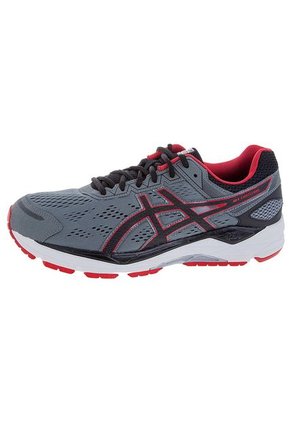 Running Gris-Rojo-Negro asics Gel-Fortitude 7 (4E)