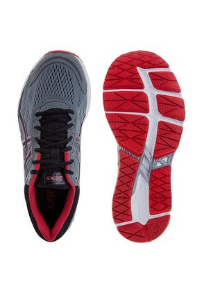 Running Gris-Rojo-Negro asics Gel-Fortitude 7 (4E)