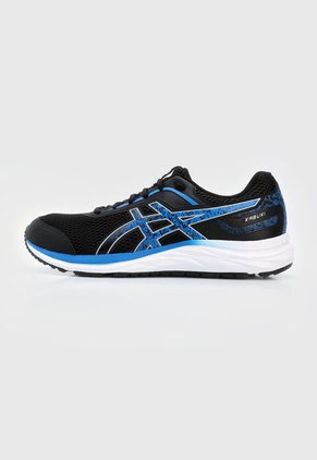 Tenis Running Negro-Azul-Blanco asics Kabuki