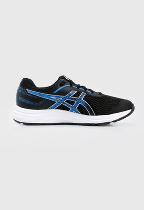 Tenis Running Negro-Azul-Blanco asics Kabuki