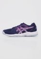 Tenis para Tennis Violeta-Blanco-Celeste asics Gel Rebound de Asics