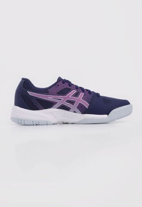 Tenis para Tennis Violeta-Blanco-Celeste asics Gel Rebound
