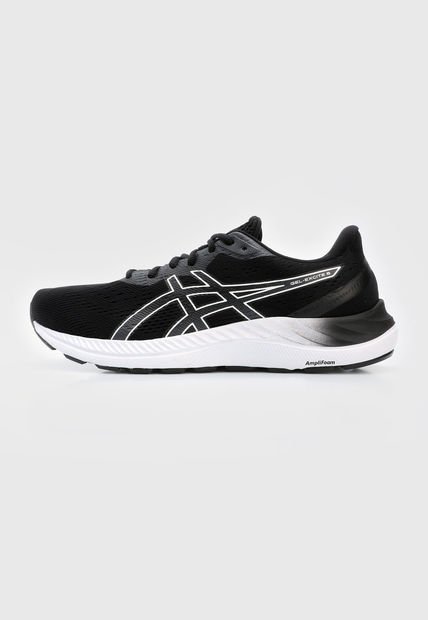 Tenis Running Negro-Blanco asics Gel Excite 8