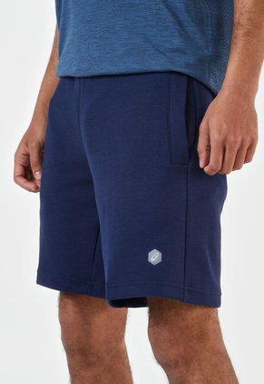 Pantaloneta Negro-Blanco asics