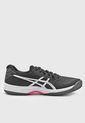 Tenis para Tennis Negro-Blanco-Fucsia asics Gel-Game 9 Clay/OC de Asics