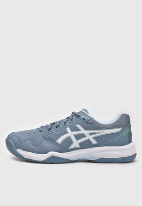 Tenis para Tennis Azul Grisáceo-Celeste-Blanco asics Gel-Dedicate 7