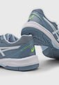 Tenis para Tennis Azul Grisáceo-Celeste-Blanco asics Gel-Dedicate 7 de Asics