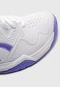 Tenis para Tennis Blanco-Violeta-Plateado asics Gel-Dedicate 7 de Asics