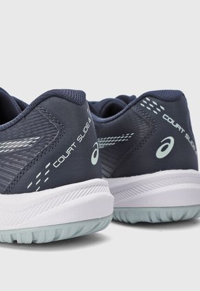 Tenis asics Court Slide 4 Azul