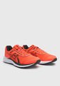 Tenis Running Naranja Neón-Negro-Blanco asics Kabuki de Asics