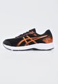 Tenis Running Negro-Naranja Neon-Blanco asics Raiden 3 de Asics