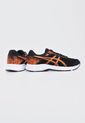 Tenis Running Negro-Naranja Neon-Blanco asics Raiden 3 de Asics