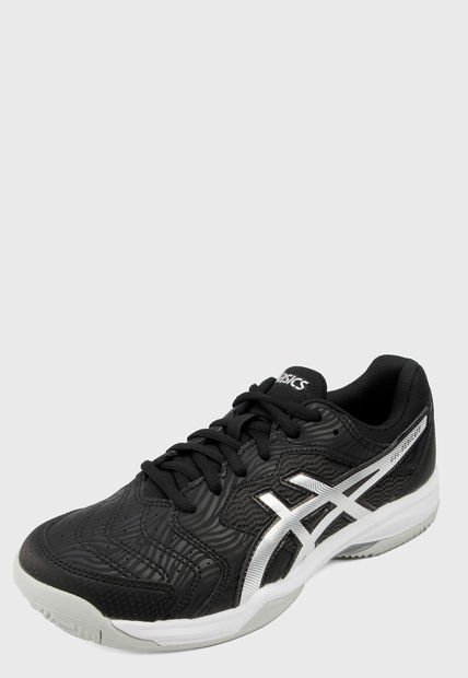 Tenis para Tennis Negro-Blanco asics Gel-Dedicate 6 Clay