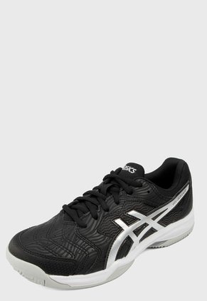 Tenis para Tennis Negro-Blanco asics Gel-Dedicate 6 Clay