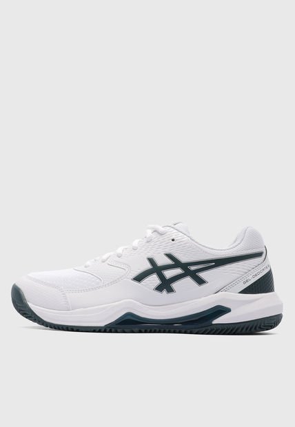 Tenis para Tennis Blanco-Verde Jade asics GEL-Dedicate 8 Clay