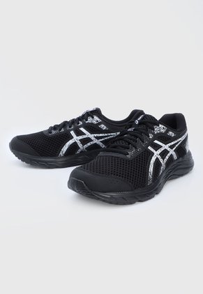 Tenis Running Negro-Blanco asics Raiden 3