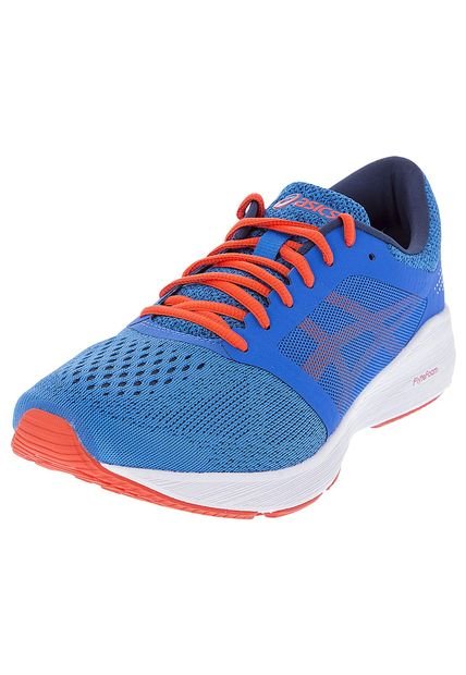 Running Azul-Naranaja Asics RoadHaaw ff