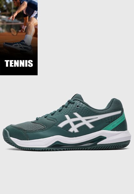 Tenis asics Gel - Dedicate 8 Verde