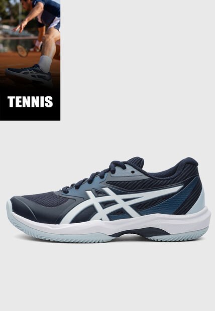 Tenis asics Game FF Clay/Oc Azul