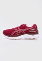 Tenis Running Vinotinto-Blanco-Rosa asics Gel Cumulus 24 de Asics